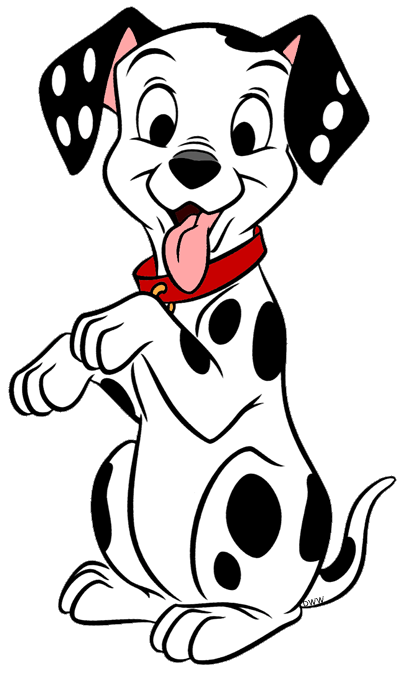 400x674 101 Dalmatians Puppies Clip Art 6 Disney Clip Art Galore