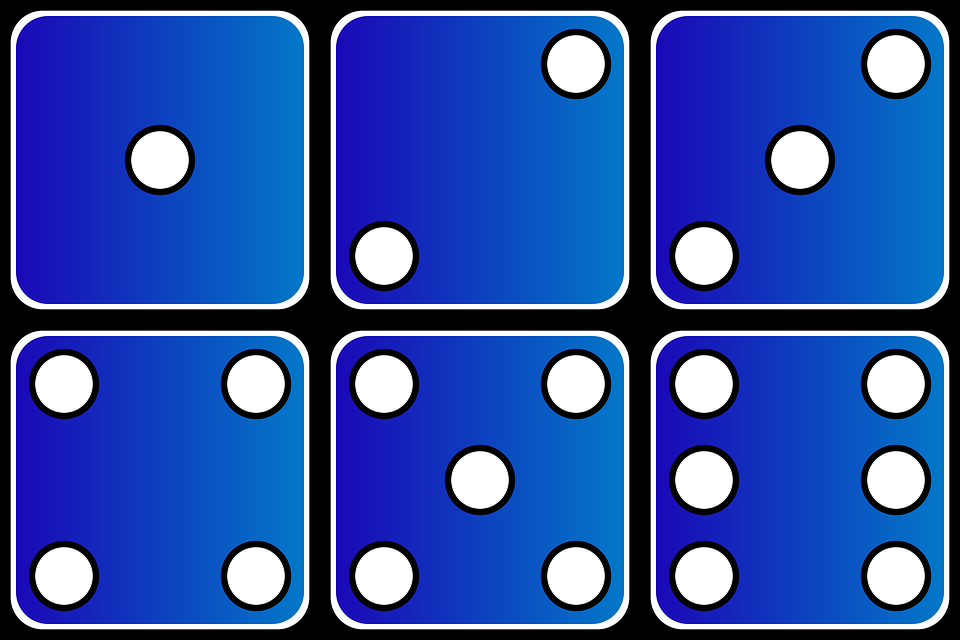960x640 Dice Clipart Domino