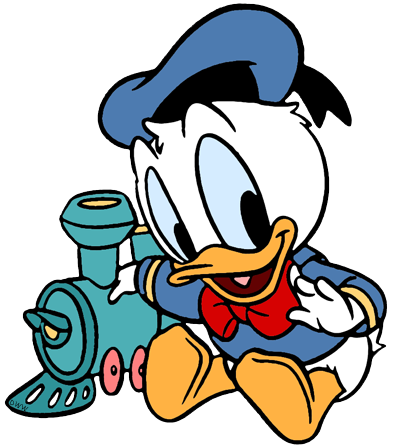 400x448 Nice Duck Clipart Black And White Baby Donald Duck Clip Art 26