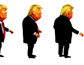 270x210 Donald Trump Png Animation Character Freelancer