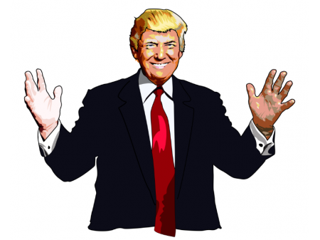 450x337 Donald Trump Politics Celebrity We Cartoon