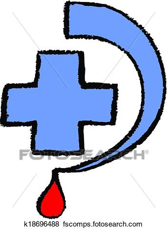 342x470 Clip Art Of Donate Blood K18696488