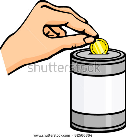 426x470 Monetary Donation Clipart