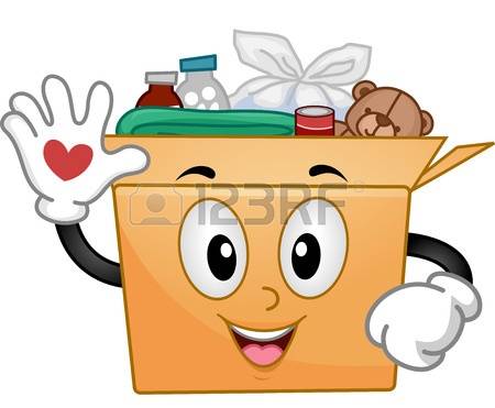 450x371 Box Clipart Donation Box