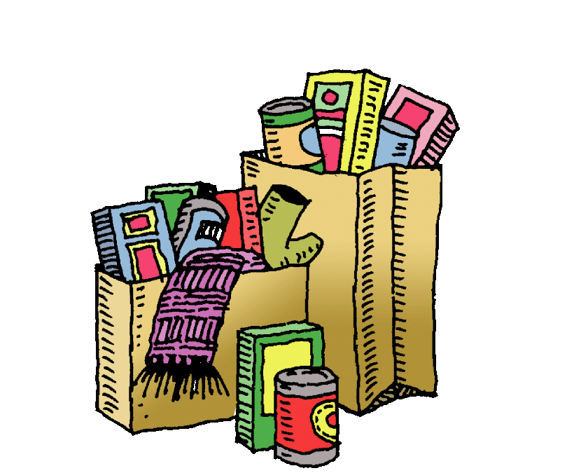 830x675 Food Drive Clip Art