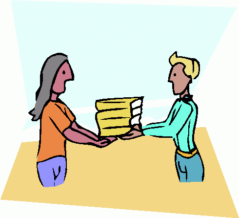 490x446 Donation Distribution Clipart