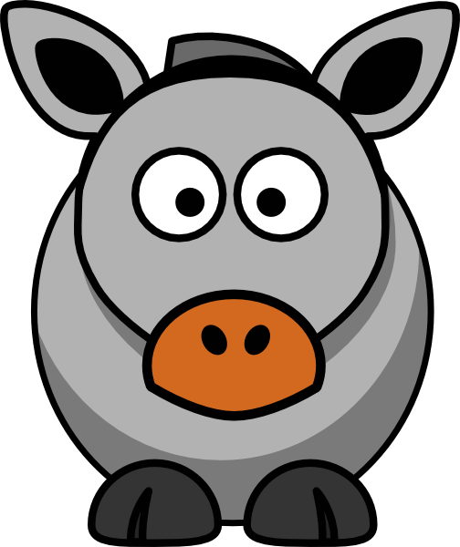 504x600 Donkey Cartoon
