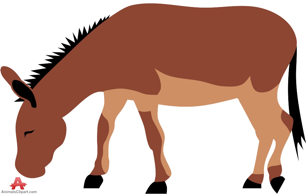 999x635 Donkey Clipart Smart
