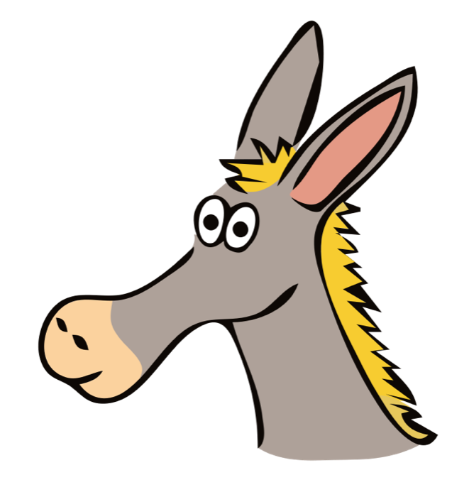 661x700 Mule Clipart Donkey