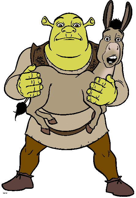 445x645 Shrek Clip Art Images