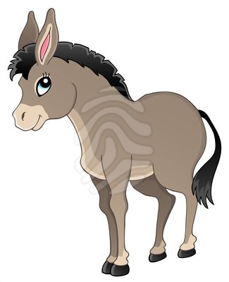 325x400 Donkey Clipart Free Clipart Images 5 Image