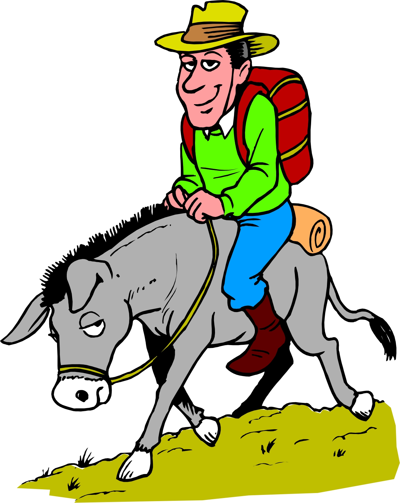 1282x1612 Mexican Donkey Cliparts