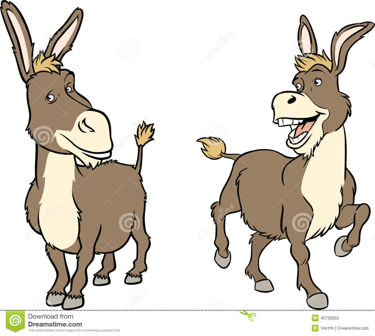 1300x1164 Donkey Clipart Two