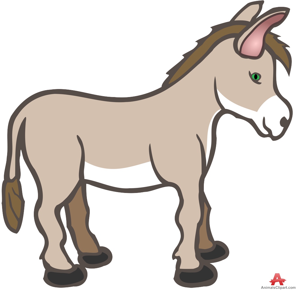 999x971 Free Donkey Clipart Pictures