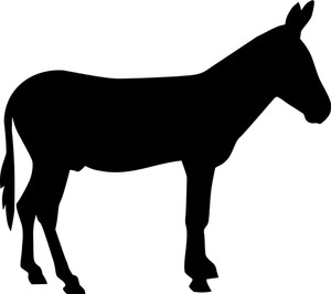 300x266 Donkey Royalty Free Photos And Vectors