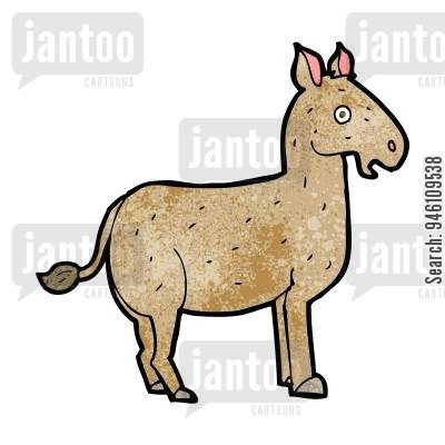 400x400 Mule Cartoons