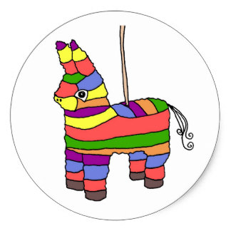 324x324 Pinata Stickers Zazzle