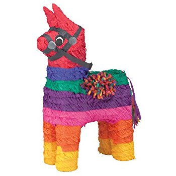 350x350 Mini Bull Or Donkey Pinata Decorations Kitchen Amp Dining