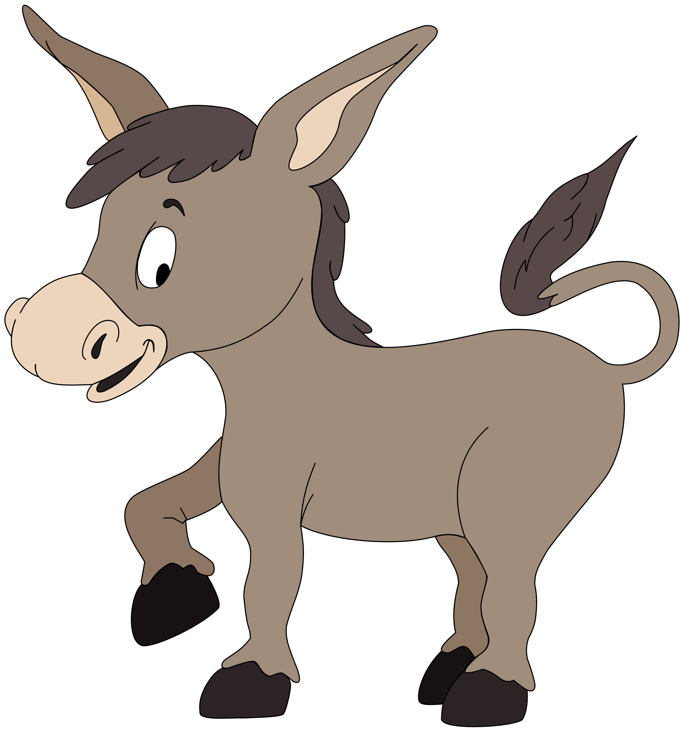 2228x2400 Top 61 Donkey Clipart