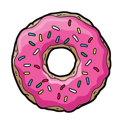 500x500 Donut Clipart Tumblr Clipartfox 3