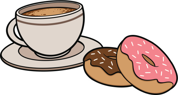 568x302 Doughnut Clipart Donut Coffee