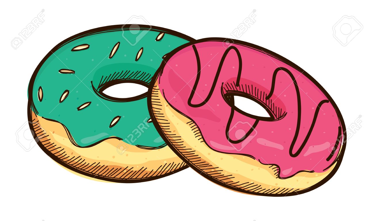 1300x769 Doughnut Clipart Stack Donut