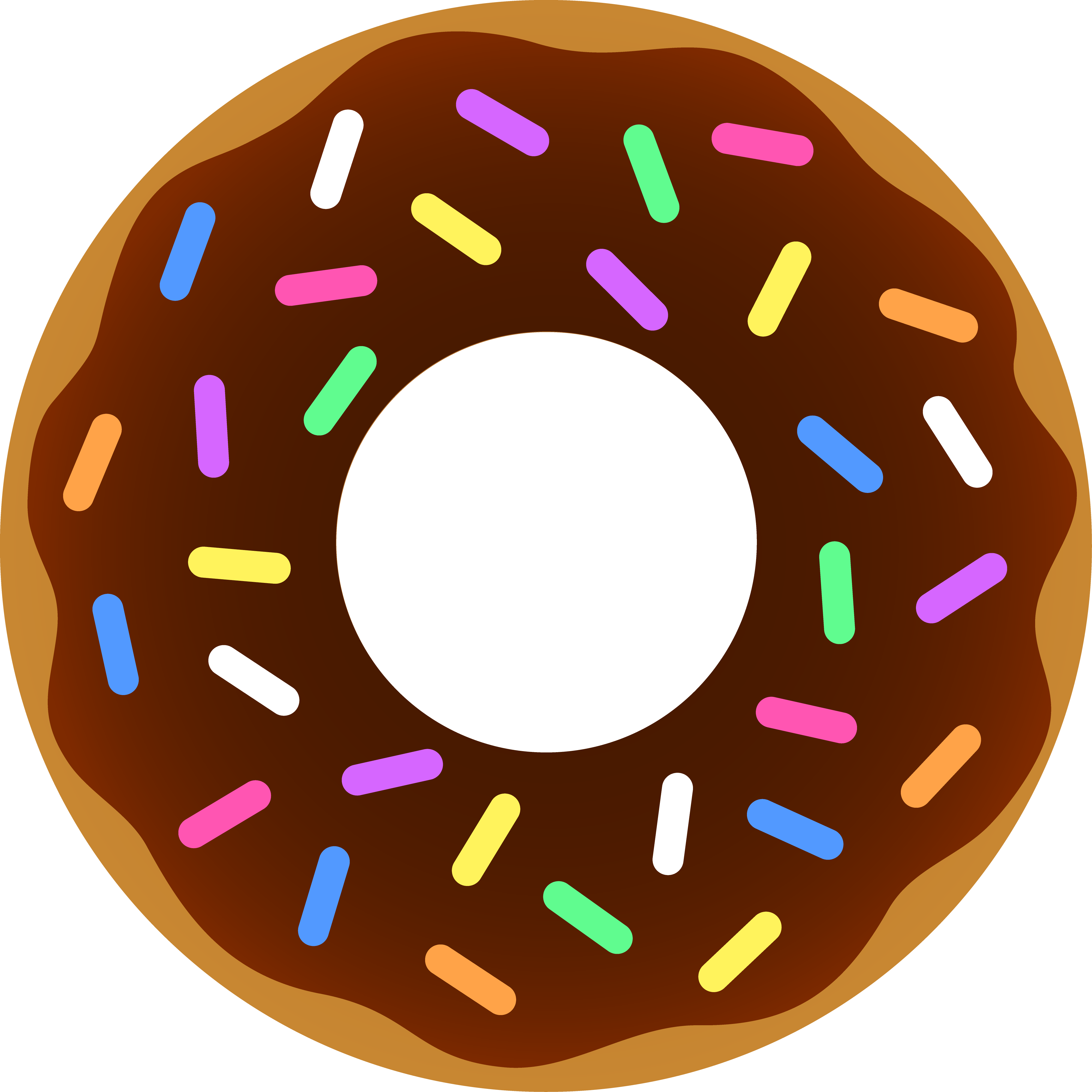 4187x4187 Donut Clipart Free Clip Art Images