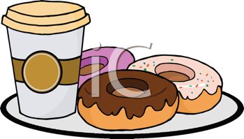 350x199 Coffee Clipart Donut Coffee