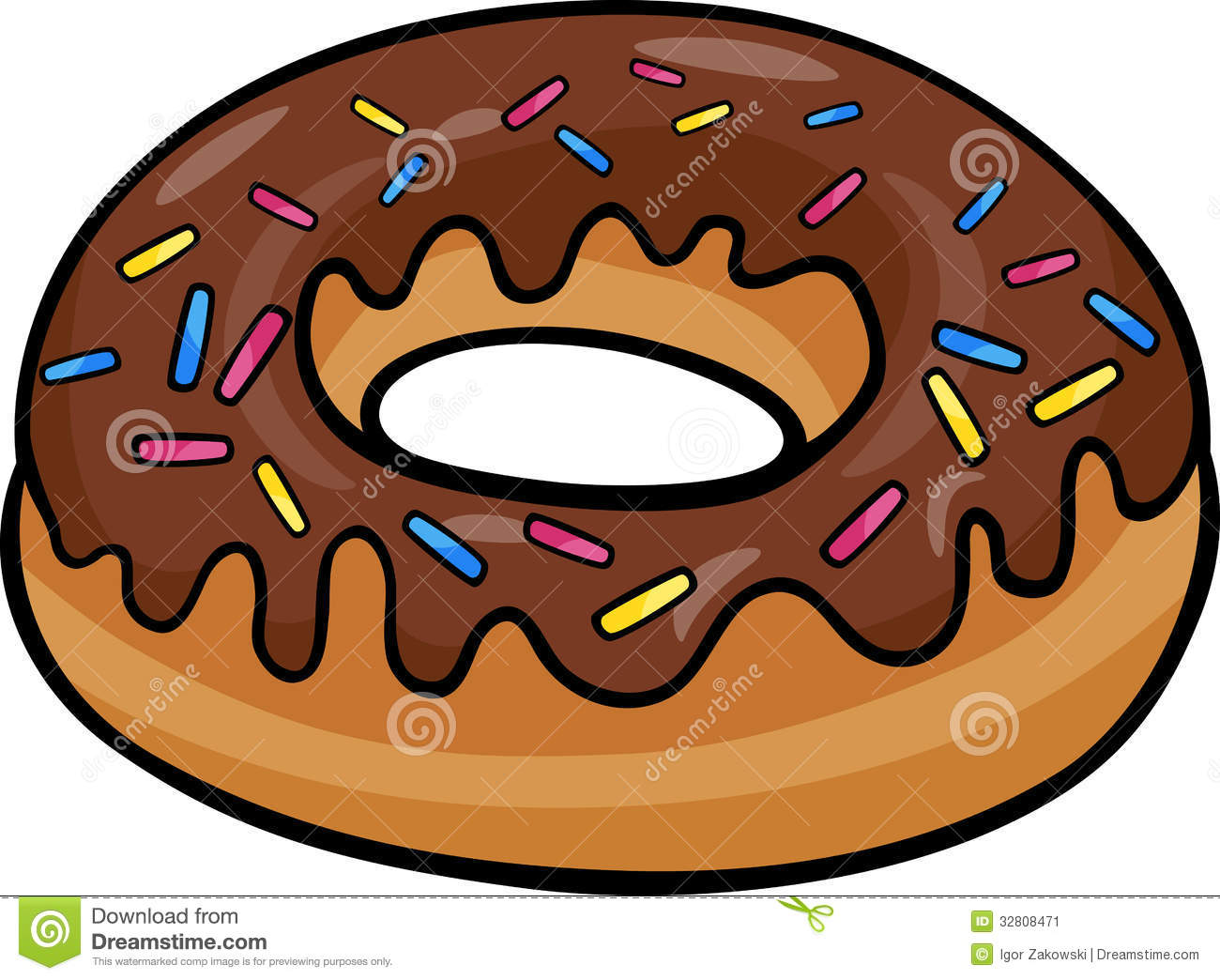 1300x1044 Chocolate Clipart Donut