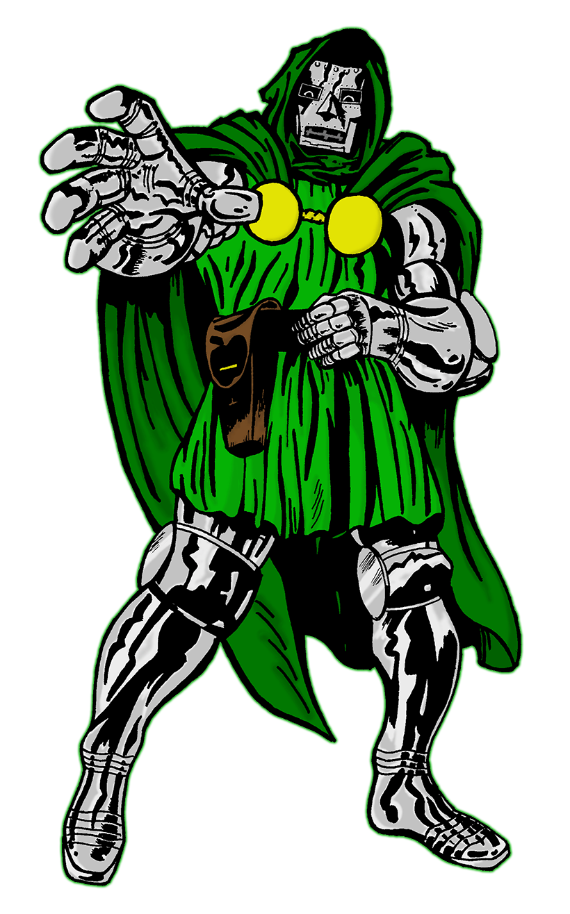 820x1316 The Pcg Cover Story Top Ten Doctor Doom Covers