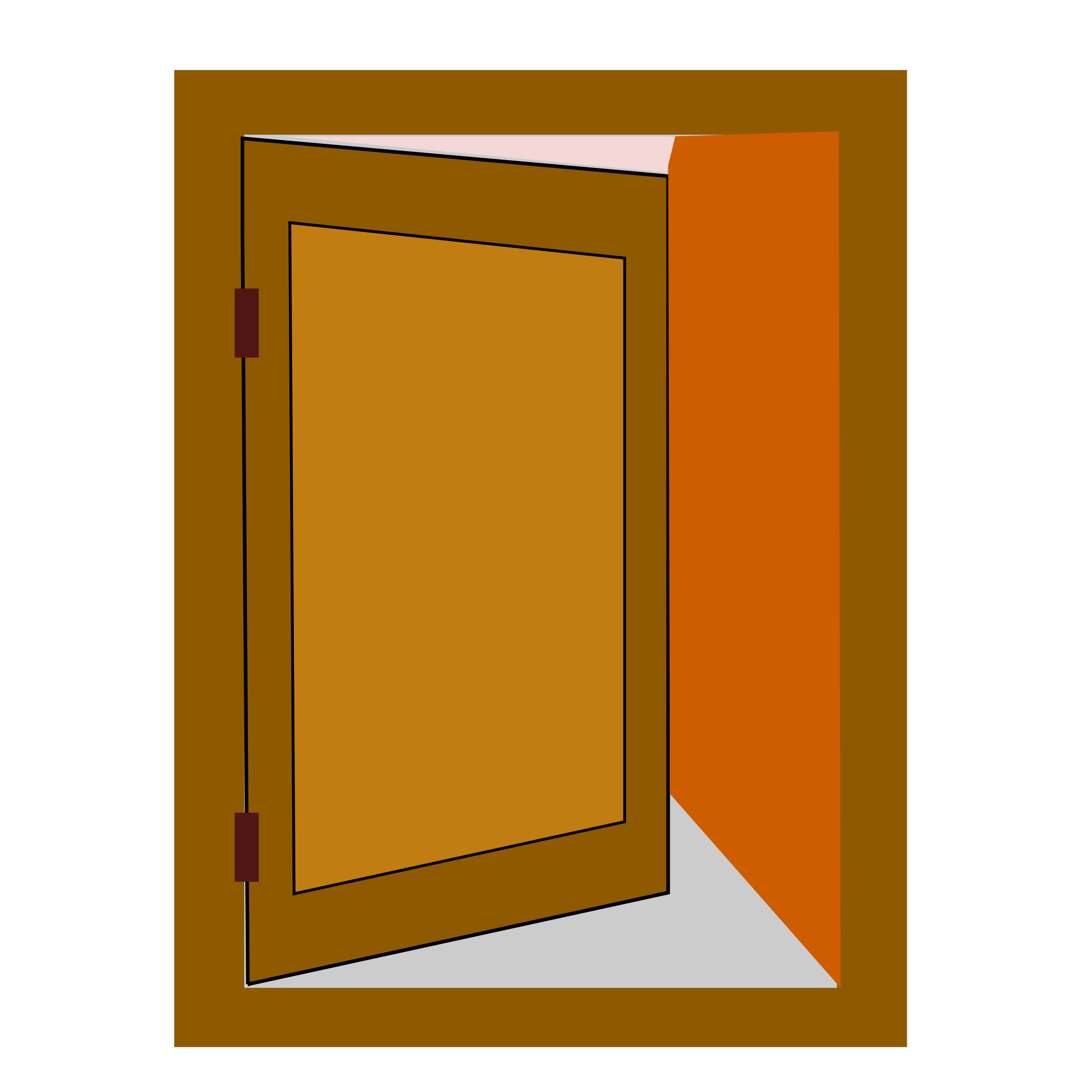 2400x2400 Open Door Clipart