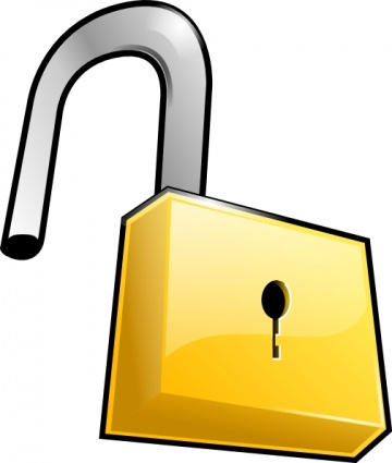 360x425 Clip Art Of Locks For Gates Clipart