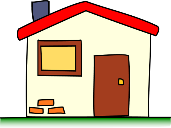 600x449 Door House Clipart, Explore Pictures