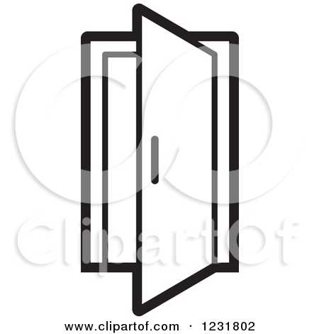 450x470 Open Door Clipart Black And White Clipart Panda