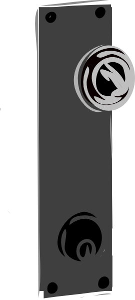 270x598 Door Knob Clip Art
