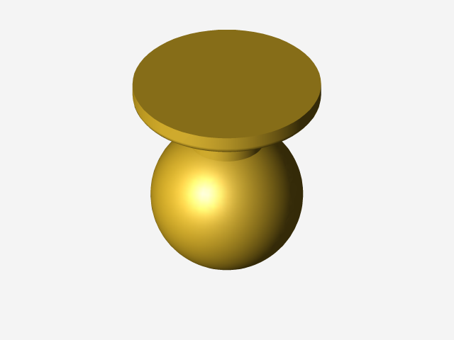 640x480 Interior Privacy Door Knob