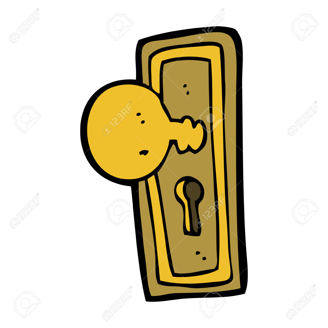 1300x1300 Silver Clipart Doorknob