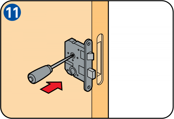600x413 How To Fit A Door Lock