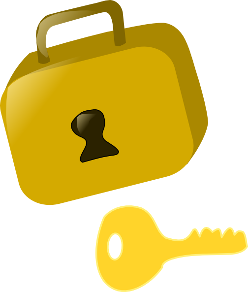 504x593 Lock And Key Clip Art