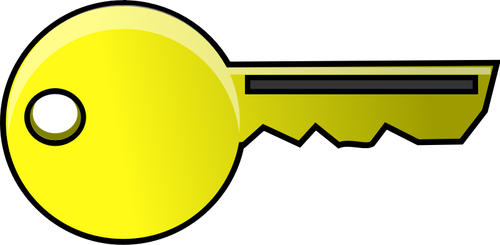 500x245 Three Colored Door Lock Keys Vector Illustration Public Domain