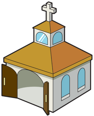 323x400 Image Box Church Church Clip Art