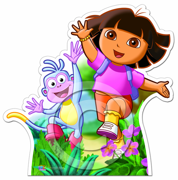 584x591 Dora The Explorer Lifesize Cardboard Cutout Standee Ebay