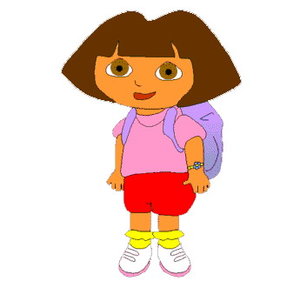 300x288 Dora The Explorer Clip Art
