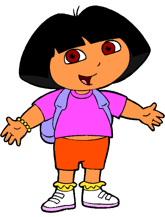 552x725 Dora Clip Art Image