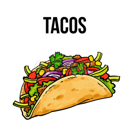450x450 Tortilla Clipart Walking Taco