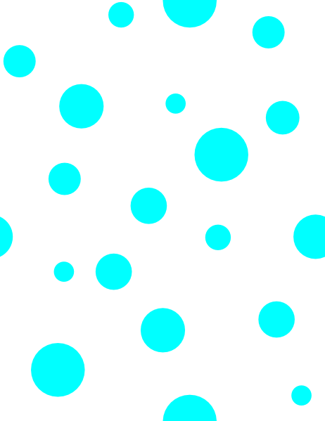 462x599 Light Blue Polka Dots Clip Art