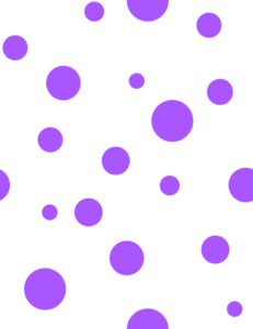 231x300 Purple Polka Dots Clip Art