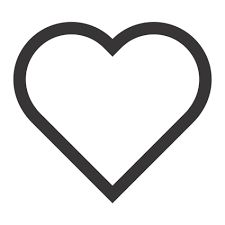 225x225 Double Heart Outline Clip Art