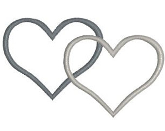 340x270 Double Heart Design Etsy