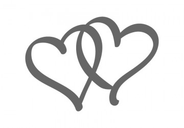 360x250 Heart Craft Shapes